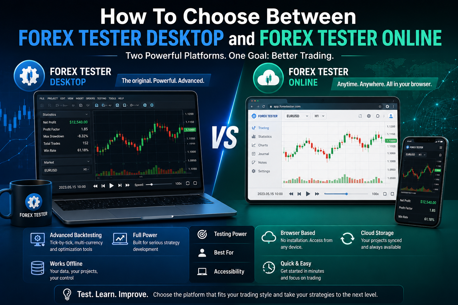 Forex Tester Online Desktop